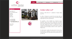 Desktop Screenshot of collierlittler.com