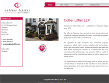 Tablet Screenshot of collierlittler.com